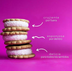 Diavolin Cookies (Marshmallow Biscuit With Coconut) | Galletas Diavolin Sandwich Con Malvaviso y Coco| By Cuetara 280gr