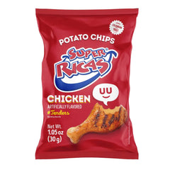 Super Ricas Chicken Potato Chips x2 | Papas Super Ricas Sabor A Pollo | By Super Ricas 210g