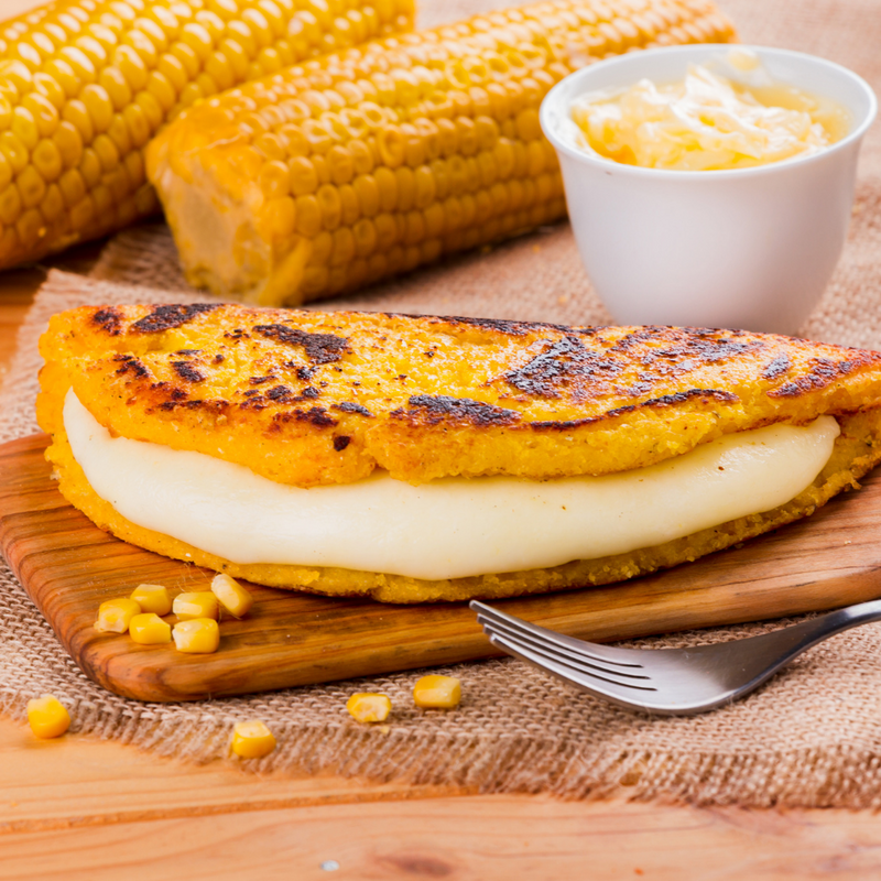 Sweet Corn Pancakes 5 Full-Size |  Cachapas | By Panna  907g