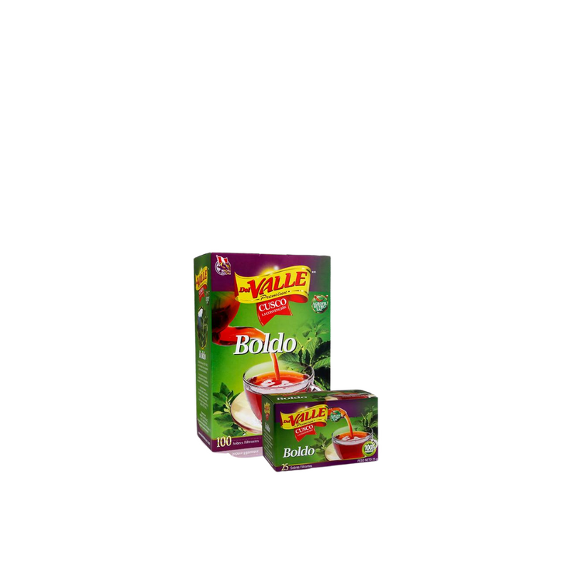 Boldo Tea 25 Bags 37.5gr | Te De Boldo | By Del Valle