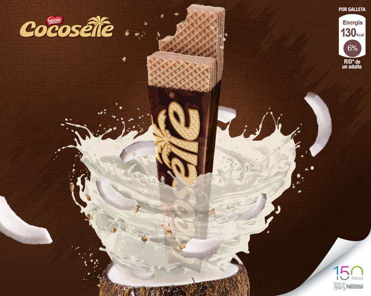 Cocosette, Coconut Cream Filled Wafer Box of 24 Units | Cocosette | By Nestle