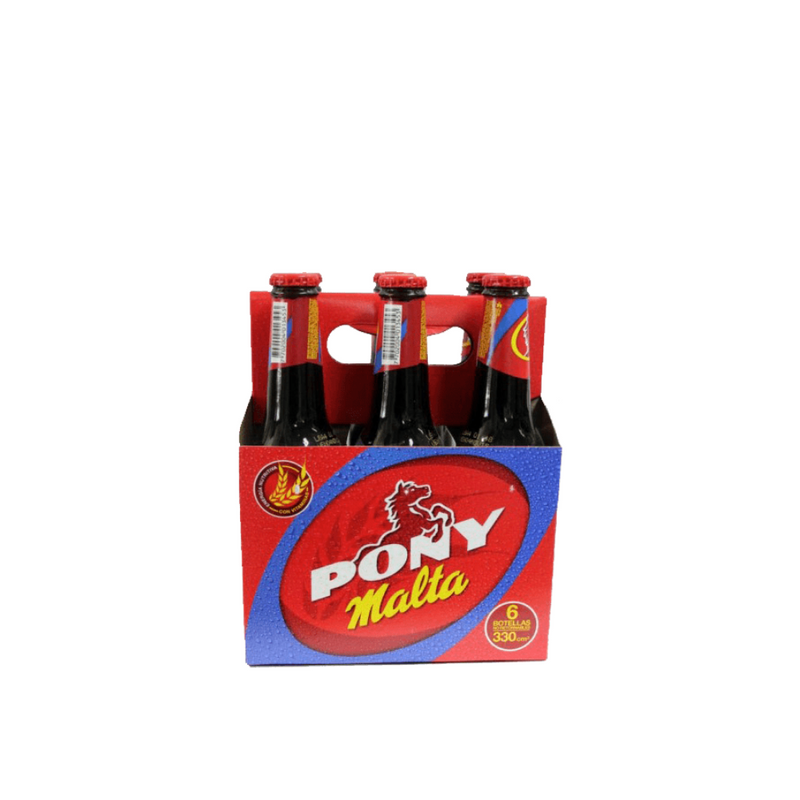 Pony Malta x6 | Malt Non-alcoholic Soft Drink | By  Bavaria