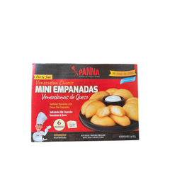 6 Venezuelan cheese mini empanadas, pre-cooked, no frying required!