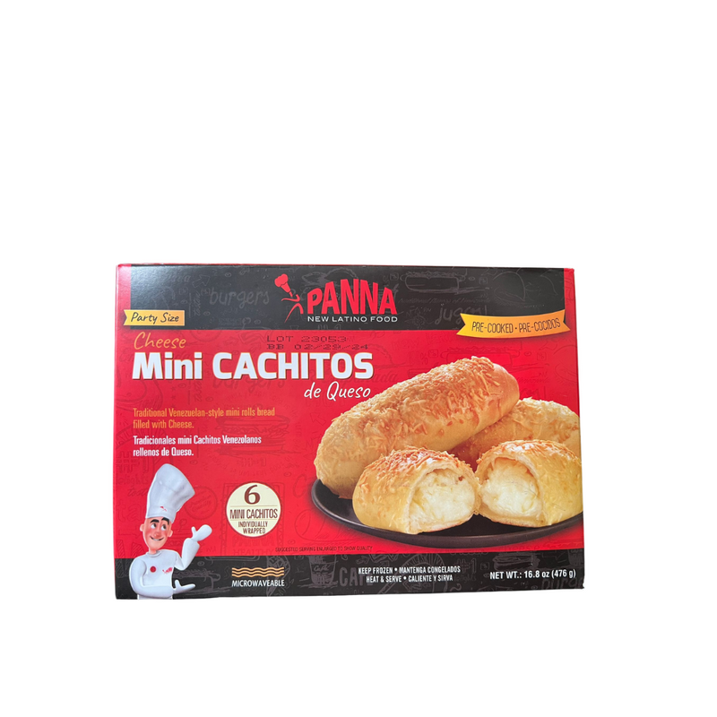 Cachitos (Frozen Cheese Bread Heat & Serve) | Cachitos Pan Relleno De Queso | By Panna