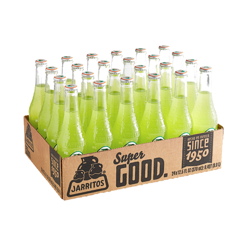 Jarritos Lime Soda | Jarritos De Limon | 24 Bottles of 370ml