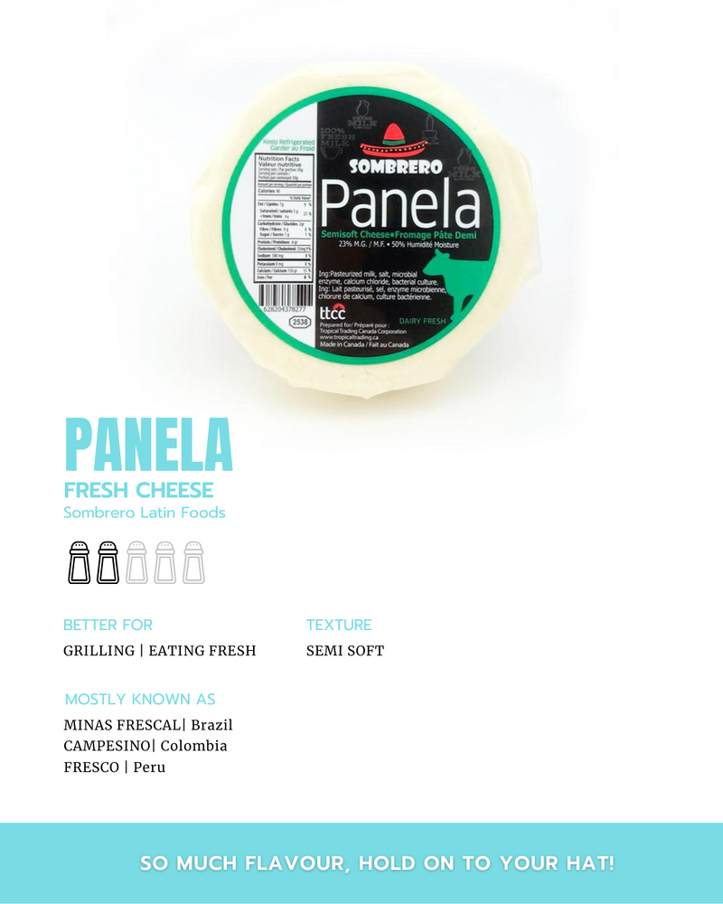 Panela Cheese 330-360Gr | Queso Panela | By Sombrero
