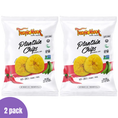 Spicy Plantain chips 2x  255gr | Chips de Platanitos Picantes | by Tropicmax