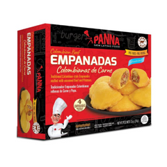 Colombian Beef Empanadas 4  (284gr) | Empanadas De Carne Colombianas Precocidas  | Panna