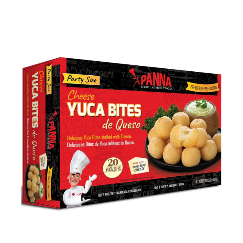 2 - Yuca Bites 10 Units (312gr) | Bolitas de Yuca Precocidas  | Panna