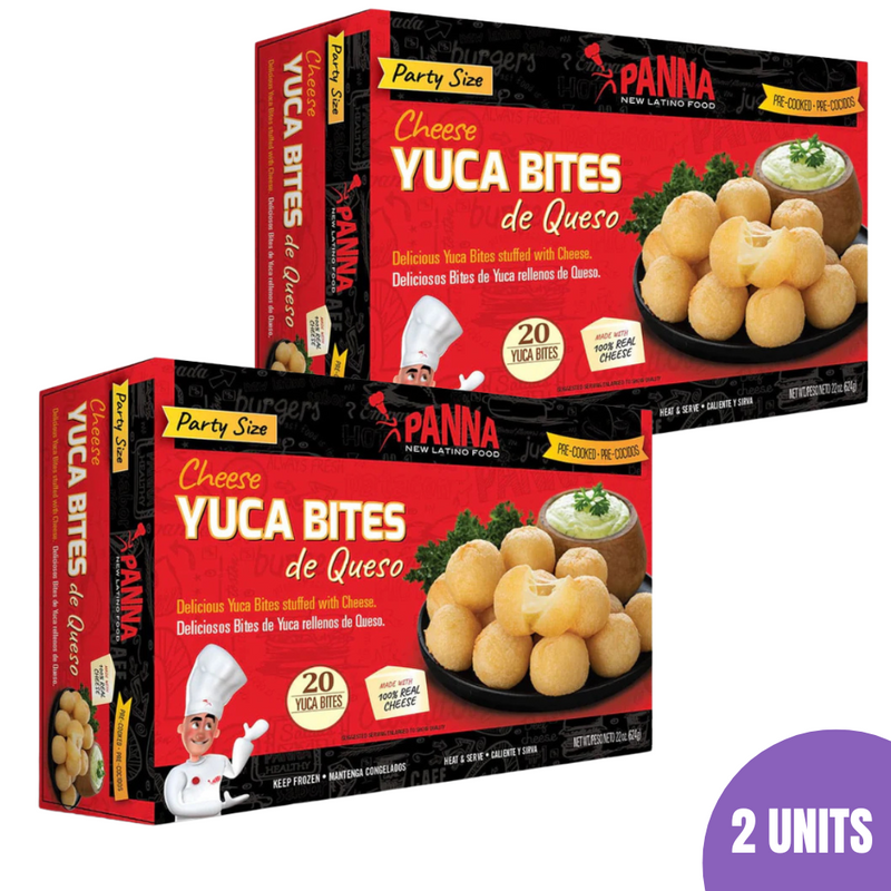 2 - Yuca Bites 10 Units (312gr) | Bolitas de Yuca Precocidas  | Panna