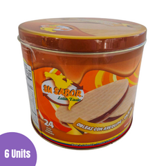Wafers with Caramel Spread | Obleas Con Arequipe |  By Su Sabor 24 Units