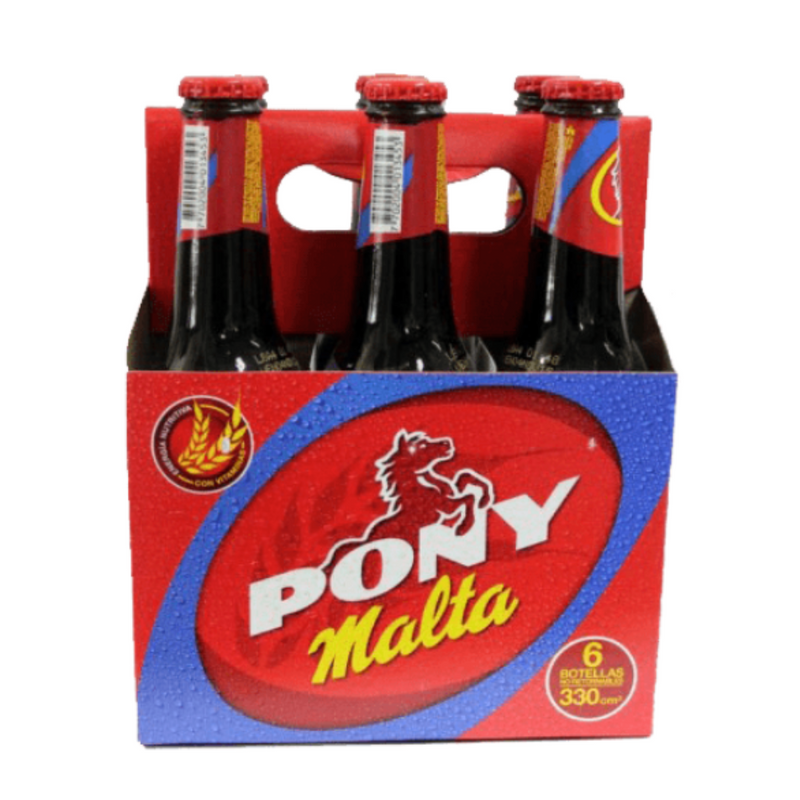 Pony Malta x6 | Malt Non-alcoholic Soft Drink | By  Bavaria