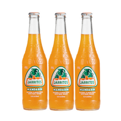 Jarrito Mandarine Soda | Jarrito De Mandarina | 3 Bottles of 370ml