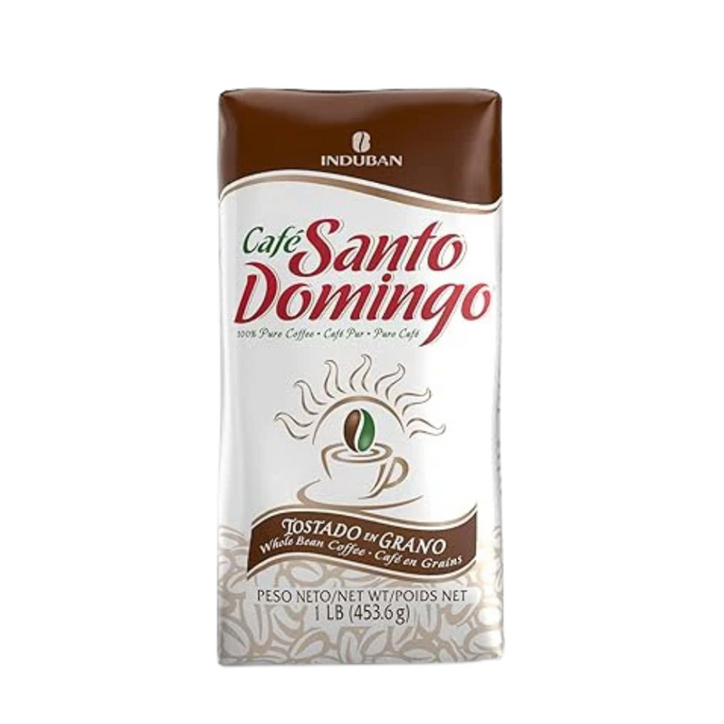 Santo Domingo Coffee Whole  1LB | Cafe Santo Domingo Entero| Premium Dominican Beans