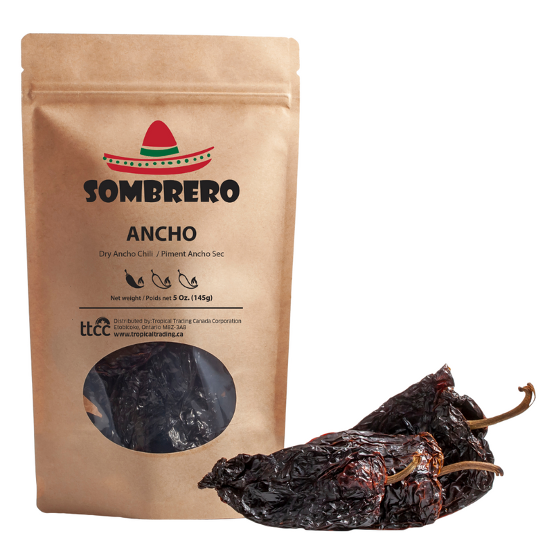 Ancho Pepper Dried Mexican Chillies Ancho – Dry Chillies – 67 Gr