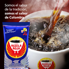 Aguila Roja Coffee Ground 250gr |Café Aguila Roja Molido | Experience the Best of Colombian Coffee
