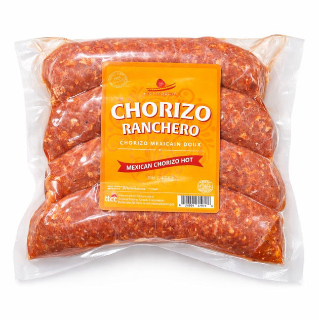 Spicy Ranchero Chorizo 454g | Chorizo Ranchero | By Sombrero ...