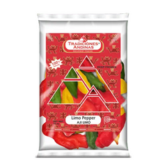 Frozen Aji Limo Peppers | Aji Limo Congelado | By Tradiciones Andinas 16 Oz/454gr