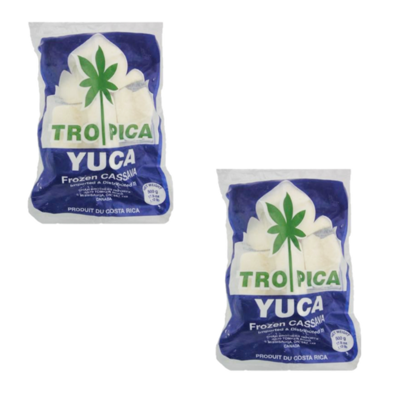 Frozen Cassava x2 |  Yuca Congelada | By Tropical 1000g