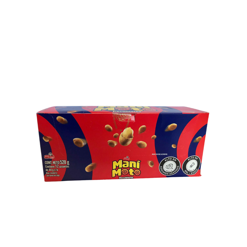 Maní Moto, Coated Peanuts Original Flavour (Mani recubierto con harina de trigo) 520gr