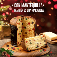 Winter's Panettone (candied fruits and raisins) | Panetton Winter's Pasas y Frutas Confitadas | By Winters