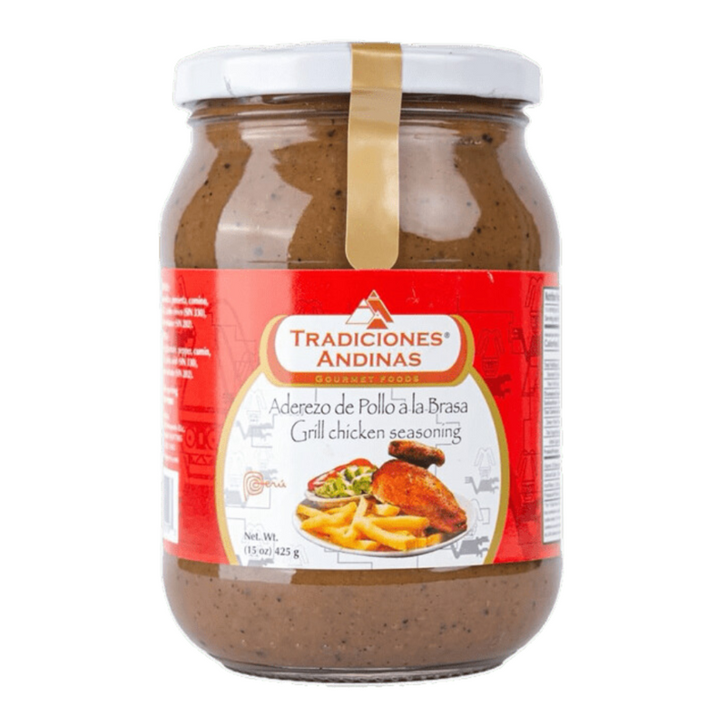 Rotisserie Chicken Seasoning Paste 15.Oz | Sazonador De Pollo A La Brasa | By Tradiciones Andinas