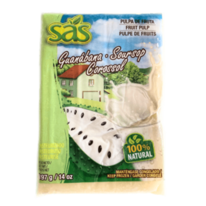 Soursop Pulp | Pulpa De Guanabana | 397gr