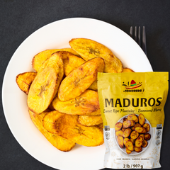 Ripe Plantains Slices 907gr | Tajadas De Platano Maduro | By Sombrero