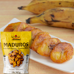 Ripe Plantains Slices 907gr | Tajadas De Platano Maduro | By Sombrero