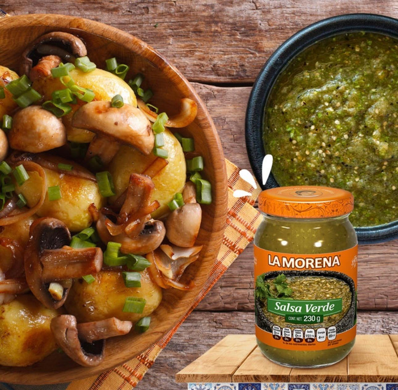 Green Mexican Salsa 230gr | Salsa Verde | By La Morena Green