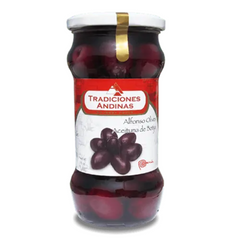 Black Olives seedless 20.Oz | Aceitunas Negras sin Pepas | By Tradiciones Andinas