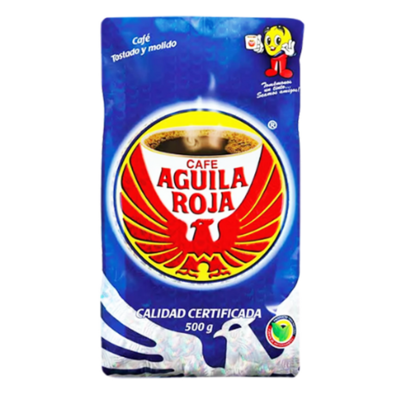 Aguila Roja Coffee Ground 250gr |Café Aguila Roja Molido | Experience the Best of Colombian Coffee