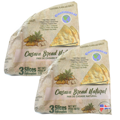 Cassava Bread x2 (14 Oz) | Casabe | By Continental