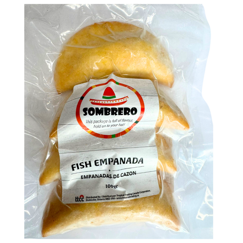 Fish Empanadas x4 (115 gr) | Empanadas de Cazón | By Sombrero