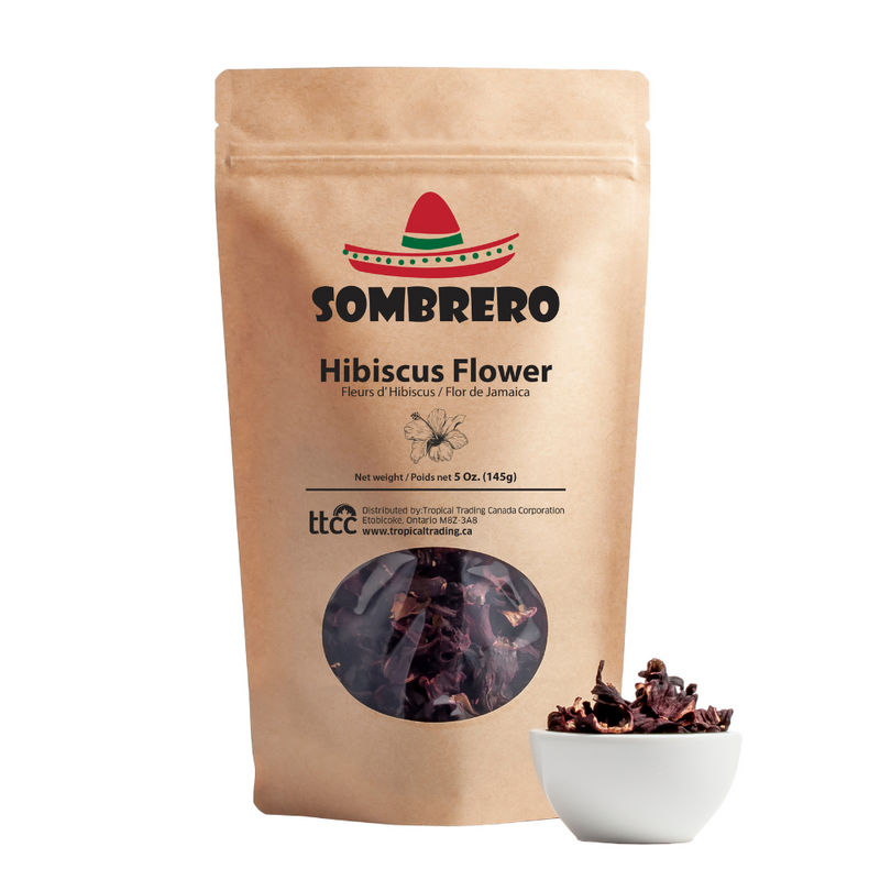 Dry Hibiscus Flowers | Flor De Jamaica | By Sombrero 145gr