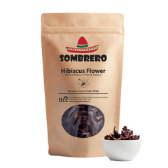 Dry Hibiscus Flowers | Flor De Jamaica | By Sombrero 145gr