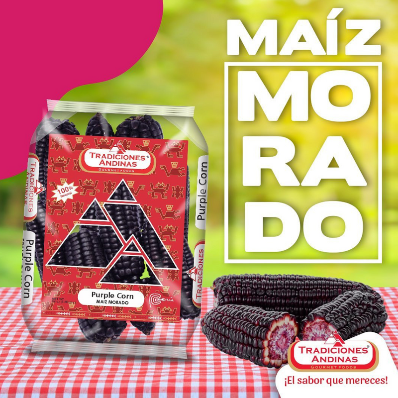 Dry Purple Corn 425gr | Maiz Morado | Tradiciones Andinas