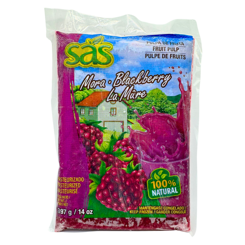 Blackberry Pulp 397gr | Pulpa de Mora Colombiana