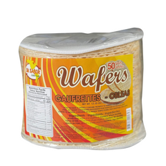 Wafers with Traditional Taste to Make Obleas | Wafers Para Hacer Obleas | By Su Sabor 50 Units