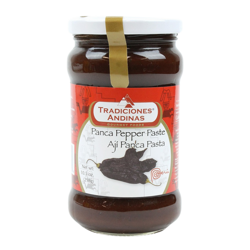 Panca Pepper Paste |  Pasta De Aji Panca | By Tradiciones Andinas 10.5 Oz