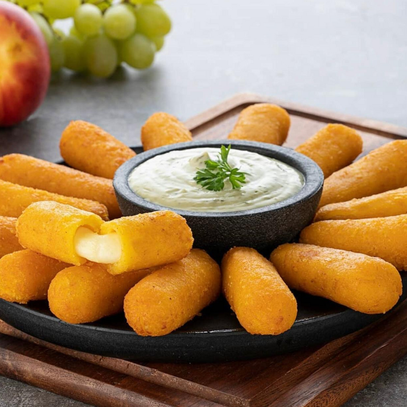 Pre-Cooked Corn Tequeños (Corn Cheese Sticks) 36 Units | Tequeños De Maiz Precocidos ( Deditos De Queso, Palitos De Queso) | By Panna