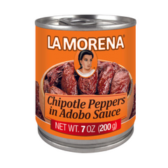 Chipotle Peppers in Adobo Sauce 372g | Chipotles En Salsa De Adobo | By La Morena