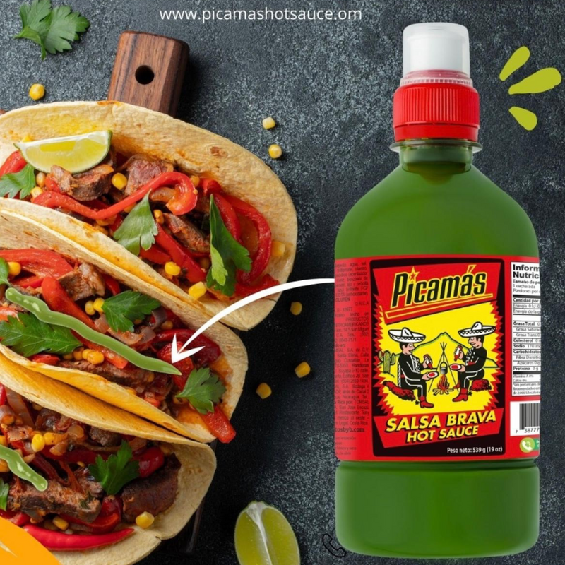 Picamas Hot Sauce | Picamas Salsa Brava | By BYB