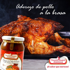 Rotisserie Chicken Seasoning Paste 15.Oz | Sazonador De Pollo A La Brasa | By Tradiciones Andinas