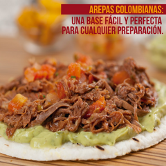 Corn Arepas x10 | Arepas de Maiz Extra Gruesas| By Sary 1.25kg | Precooked