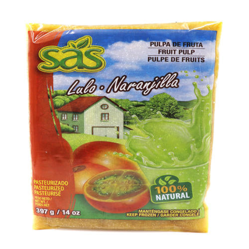 Lulo Pulp | Pulpa de Lulo | Pulpa de Naranjilla 397ml - 400ml ...