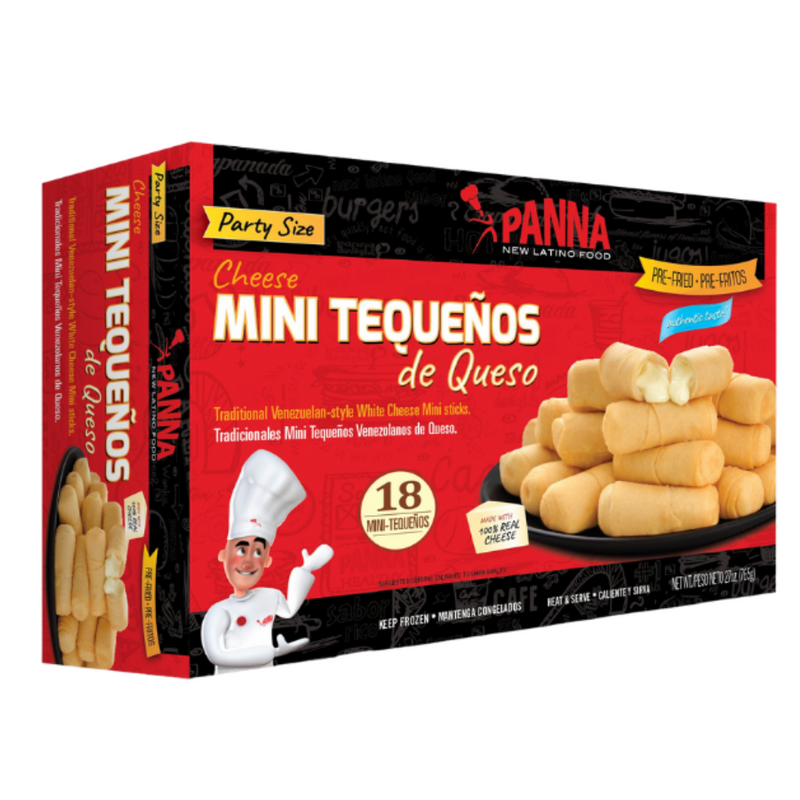 Pre-Cooked Tequeños (Cheese Sticks) 18 Units | Tequeños  Precocidos (Deditos De Queso, Palitos De Queso) | By Panna