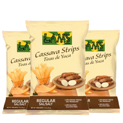 Cassava Strips 3x 204gr | Tiras de Yuca | By Lam's