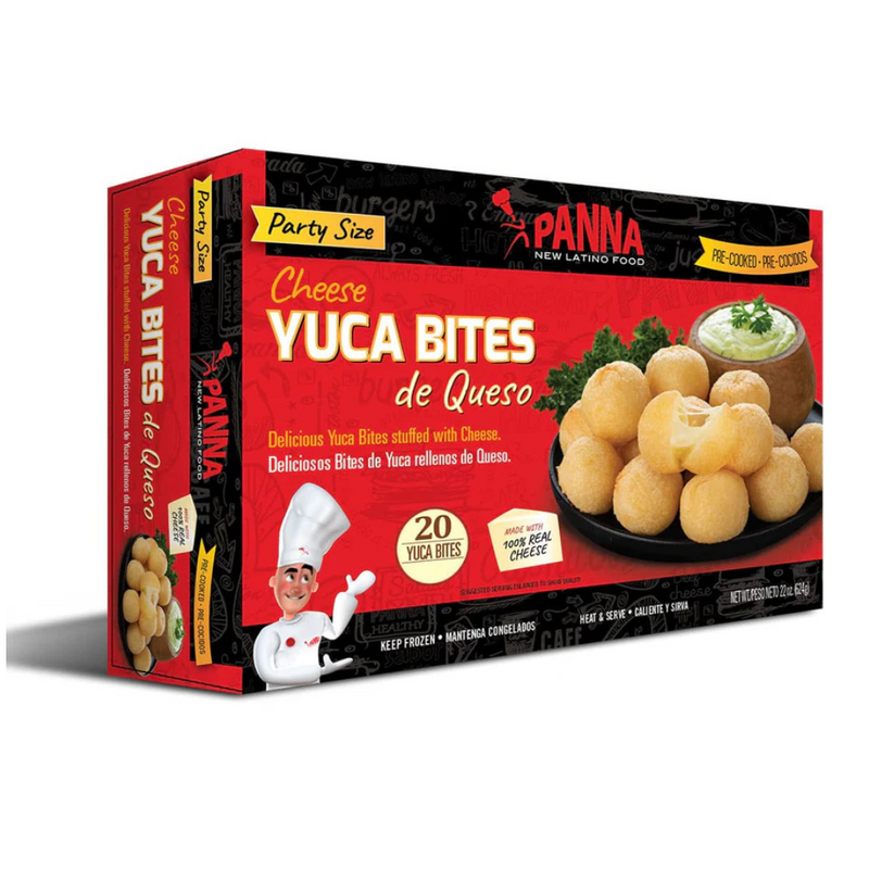 Yuca Bites 10 Units (312gr) | Bolitas de Yuca Precocidas  | Panna