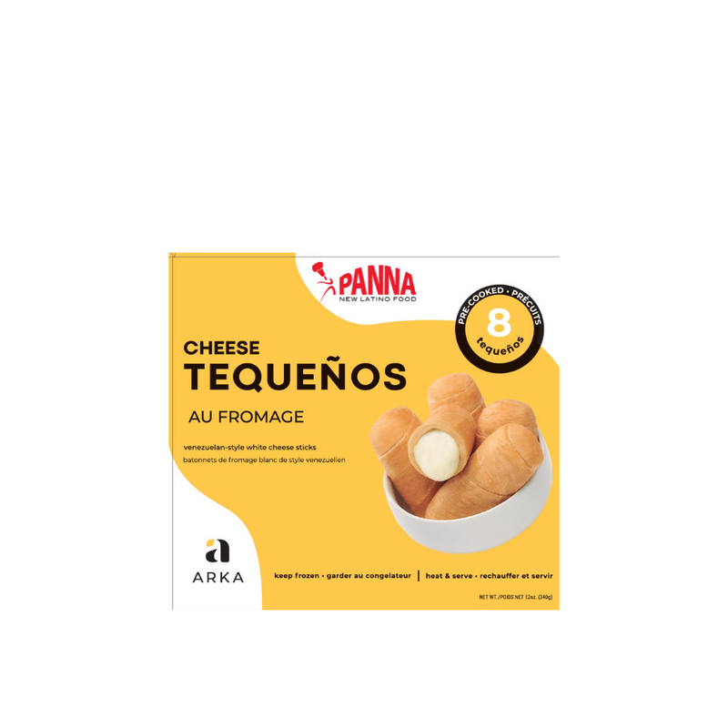 8 Pre-cooked Cheese Sticks, Tequeños or Palitos de Queso, just warm up and enjoy! No frying required!